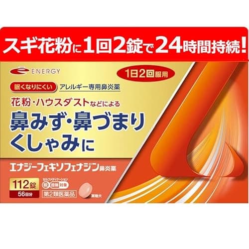エナジーフェキソフェナジン鼻炎薬
